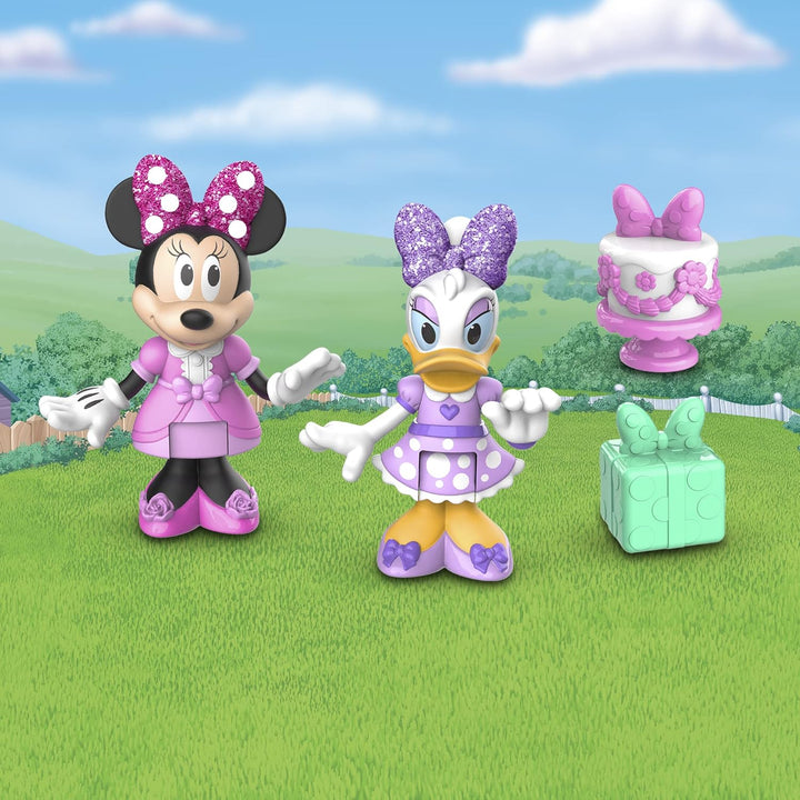 Minnie, 2 bewegliche Figuren, 7,5 cm, Partyzubehör, Spielzeug für Kinder ab 3 Jahren, McN173