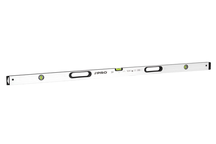 PRO800 Wasserwaage 150cm beidseitig gefräst mit Ergonomischen Profil - ERS+ (Easy Reading System) Pr