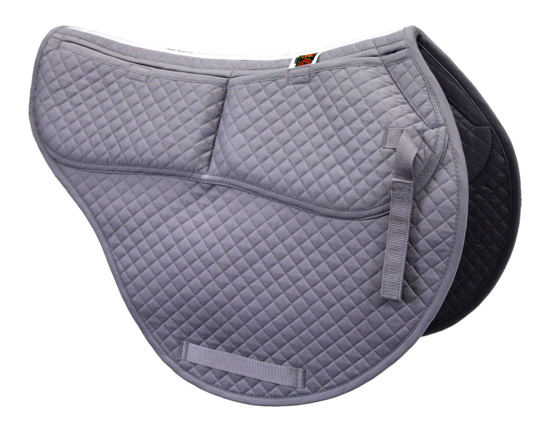 ECP Equine Comfort Products Allzweck-Schabracke mit verstellbarem Memory-Schaum lila-grau, lila-grau