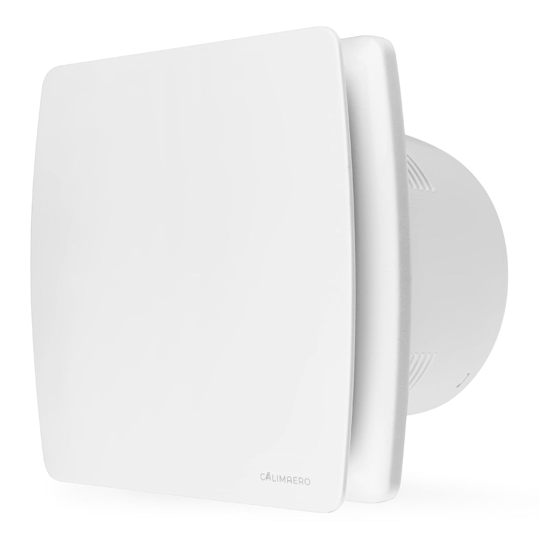 BREEZE Badlüfter 150mm Mit Nachlauf Und Rückstauklappe, Badlüfter Mit Feuchtigkeitssensor, Energieef