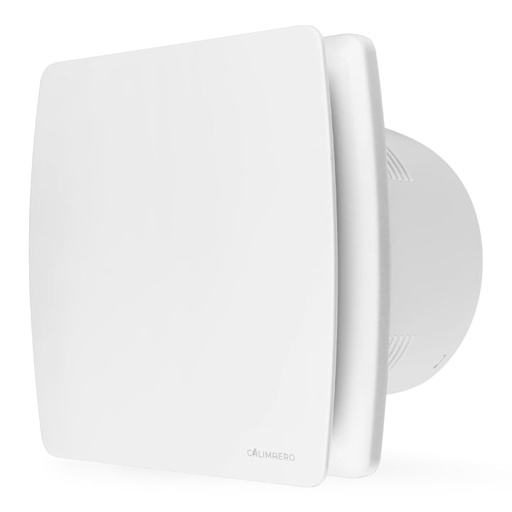 BREEZE Badlüfter 150mm Mit Nachlauf Und Rückstauklappe, Badlüfter Mit Feuchtigkeitssensor, Energieef
