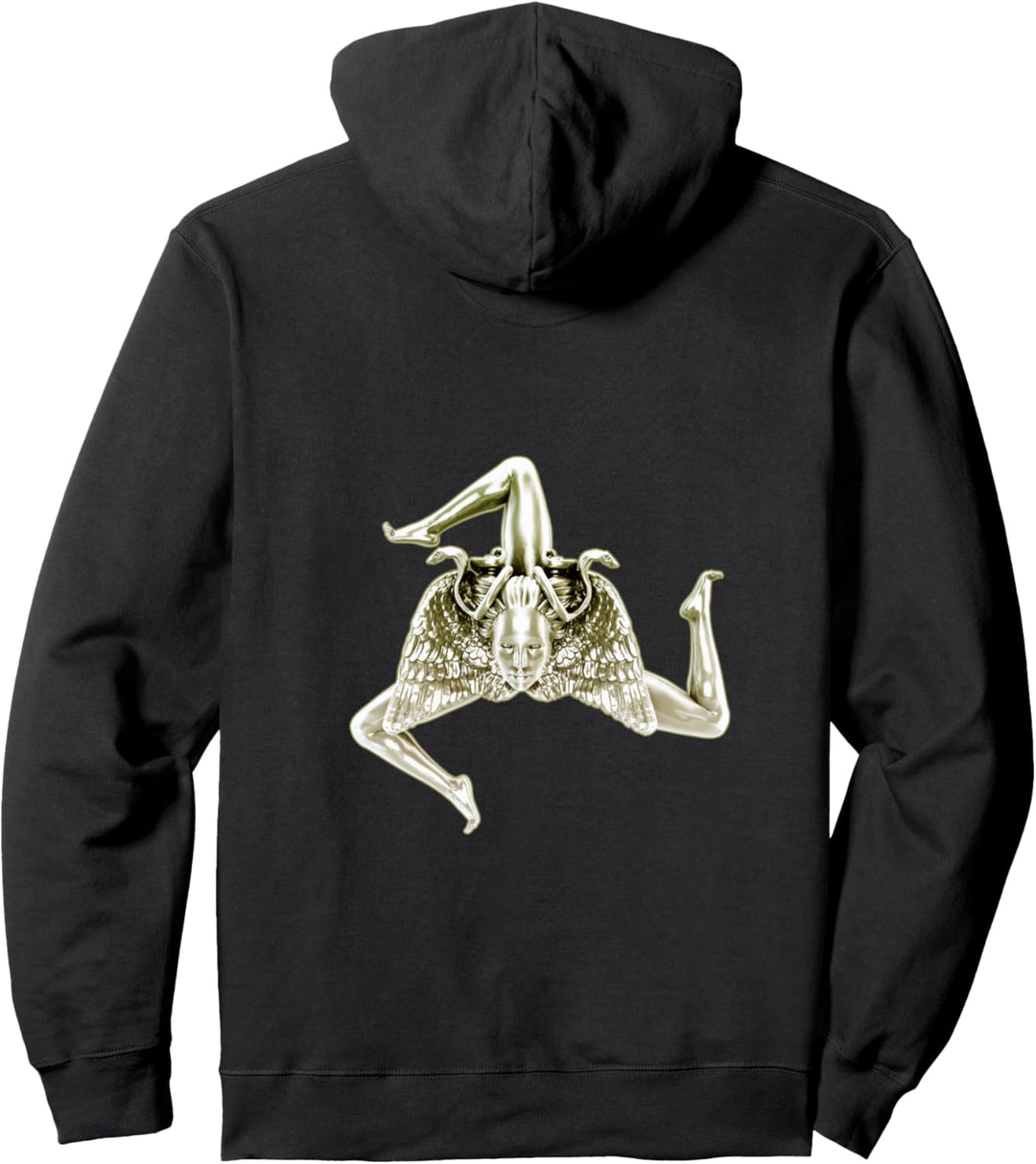 Sizilianischer - Sizilien - Sizilianische Flagge Trinacria Pullover Hoodie