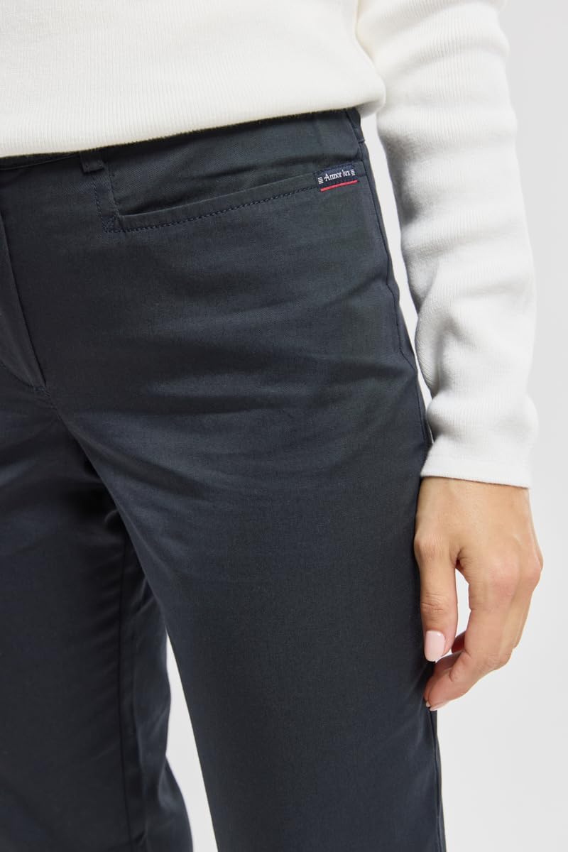 Armor Lux Damen Trimaran Klassische Hose 44 Rich Navy, 44 Rich Navy