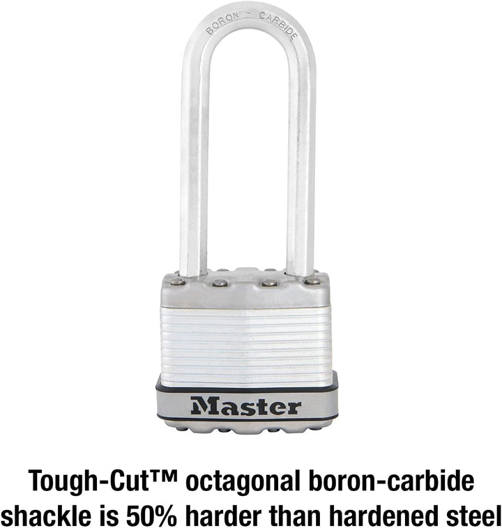 Master Lock M1XDLJ Magnum Vorhängeschloss mit Schlüssel, 1 Stück