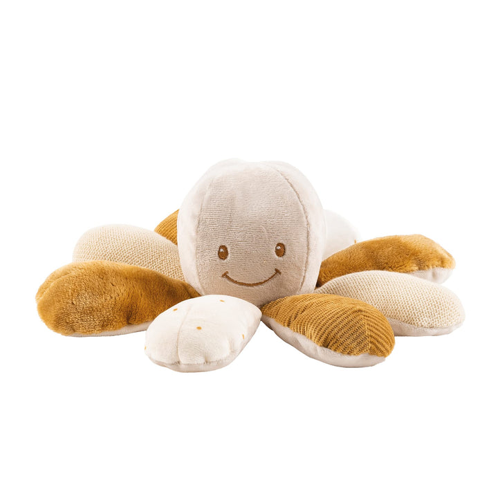 Nattou 875073 Aktivitätsspielzeug, Karamell Karamell Oktopus, Karamell Oktopus