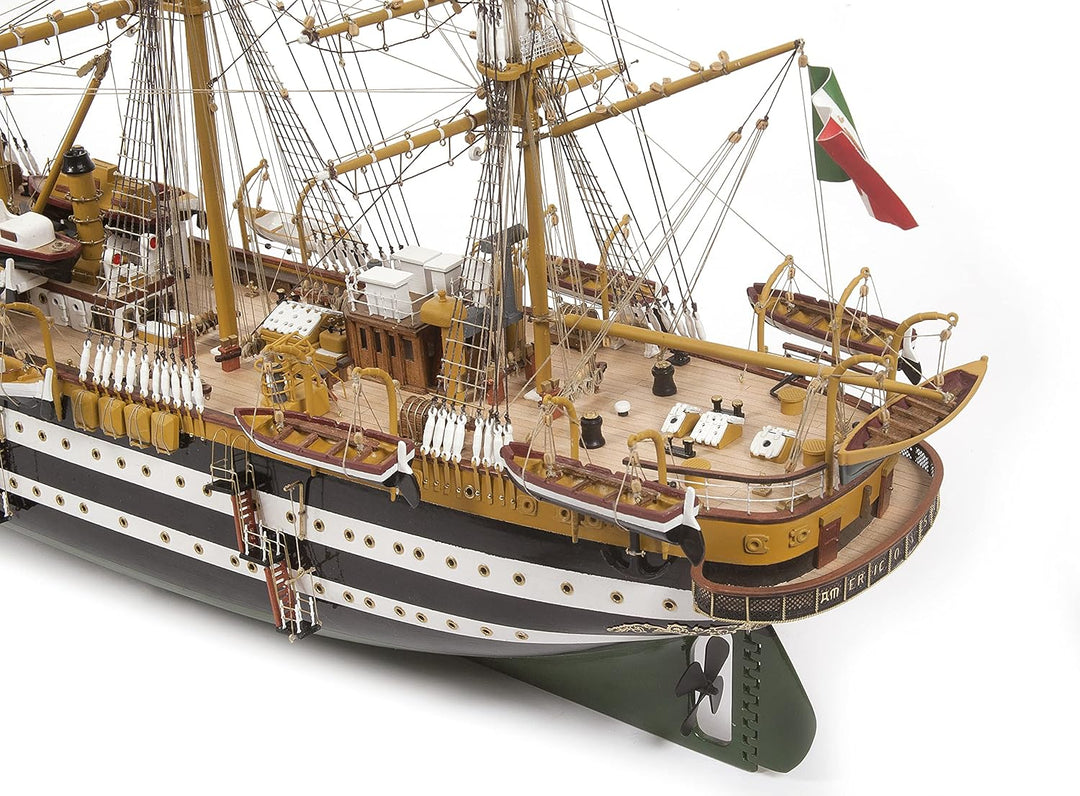 Occre AMERIGO VESPUCCI Montagesatz Code 15006B aus Holz und Metall Massstab 1:100 (980LX560HX304W mm