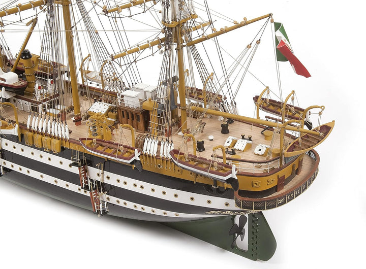 Occre AMERIGO VESPUCCI Montagesatz Code 15006B aus Holz und Metall Massstab 1:100 (980LX560HX304W mm