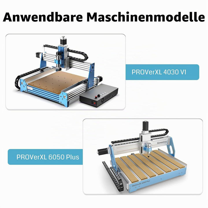 Genmitsu Rotationsmodul-Kit für PROVer XL 4030 V1/6050 Plus CNC-Fräsmaschine mit NEMA23 Planetengetr