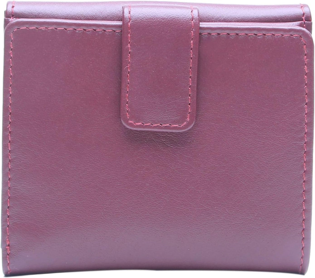 Esquire Peru Geldbörse RFID Leder 10 cm Einheitsgrösse Rot, Einheitsgrösse Rot
