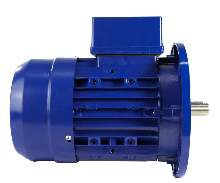 Elektromotor dreiphasig 0,75 kW / 1 PS 220/380 V 1500U/min B5 (Flansch 200 mm) Grösse 80 - Achse 19