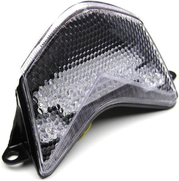 avdb-moto LED-Bremslicht mit integrierten Blinker kompatibel mit Kawasaki ZX6R 2005/2006, ZX10R 2006