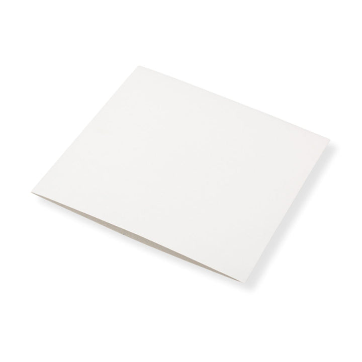 50 St. Single Deluxe Ersatz Cover 180 x 180 mm weiss für 7 Zoll Vinyl Schallplatten 300 gr. Karton o