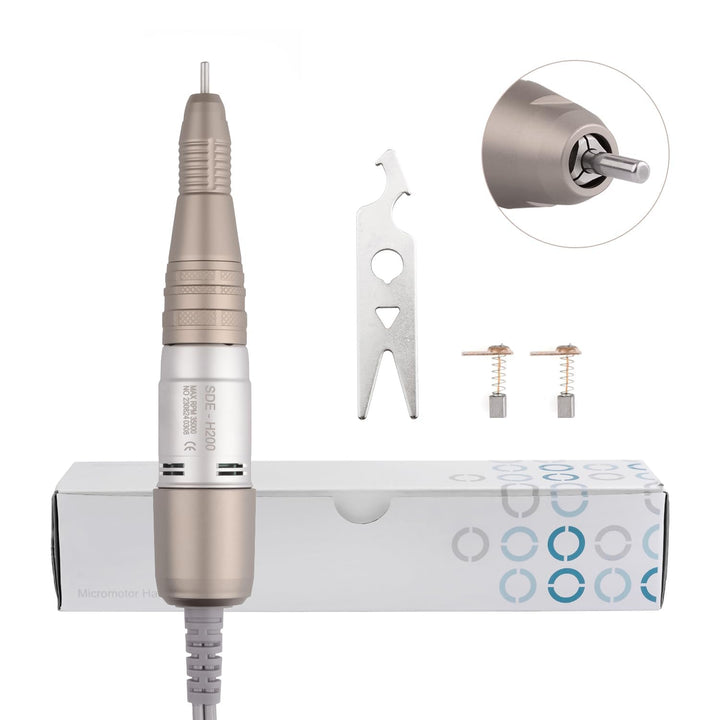 Elektrischer Nagelbohrer, 35 K U/min, Bürstengriff, SDE-SH200, Bohrfutter, 2,35 mm, Maniküre-Pedikür