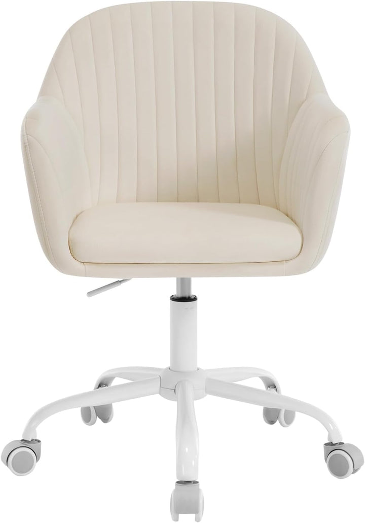 WOLTU Schreibtischstuhl, Bürostuhl ergonomisch, Homeoffice Stuhl höhenverstellbar, Schminkstuhl mit