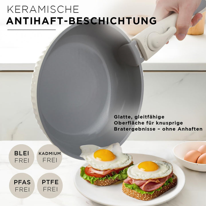 KASANOVA 1 SMU EAZICLICK BATTERIE 9 STK CREME, Aluminium-Druckguss Glas Silikon Bakelit
