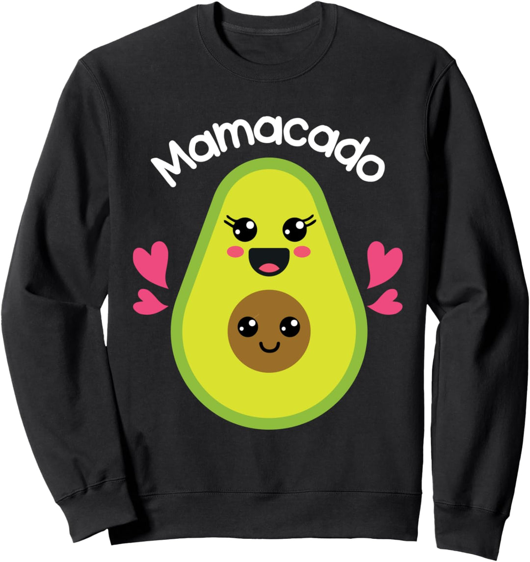 Avocado schwangere Mamacado Babybauch Geschenk für Mütter Sweatshirt