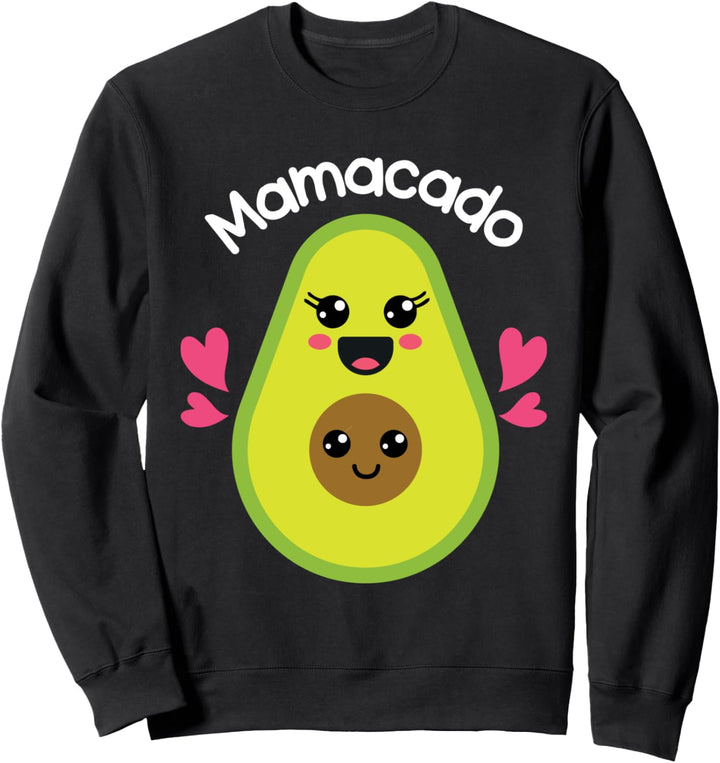 Avocado schwangere Mamacado Babybauch Geschenk für Mütter Sweatshirt