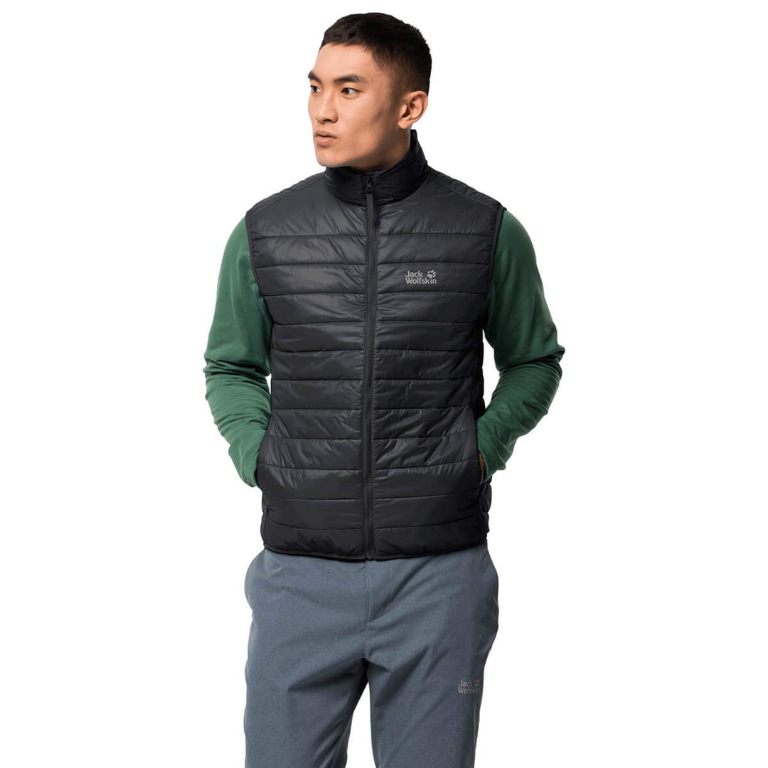 Jack Wolfskin Herren JWP Vest M 3XL Schwarz, 3XL Schwarz