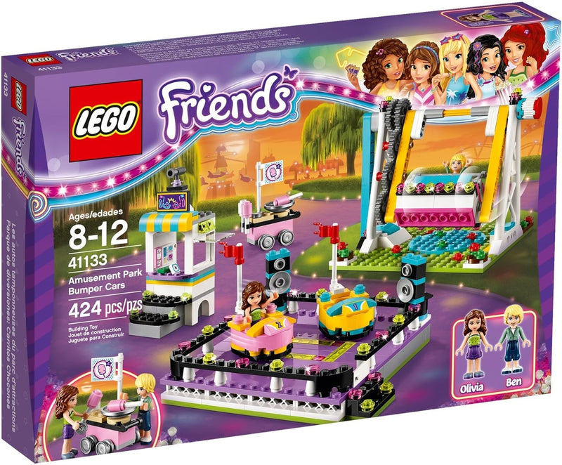 LEGO Friends 41133 - Autoscooter im Freizeitpark Stossstange Cars Bauset, Stossstange Cars Bauset