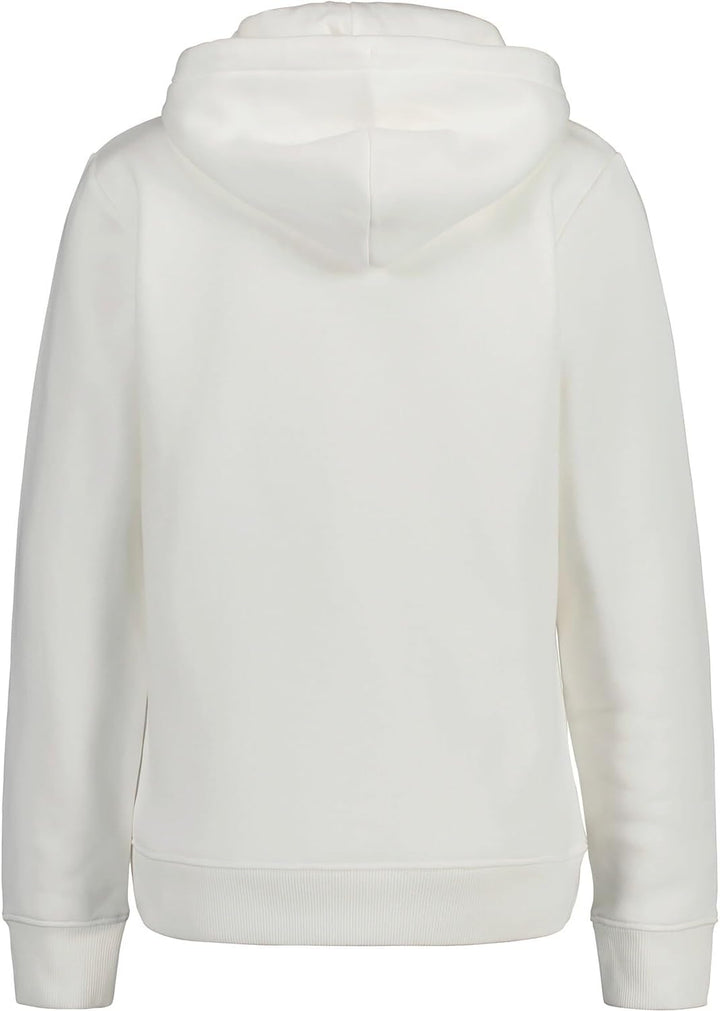 GANT Damen Rel Shield Hoodie Kapuzenpullover XS Eggshell, XS Eggshell