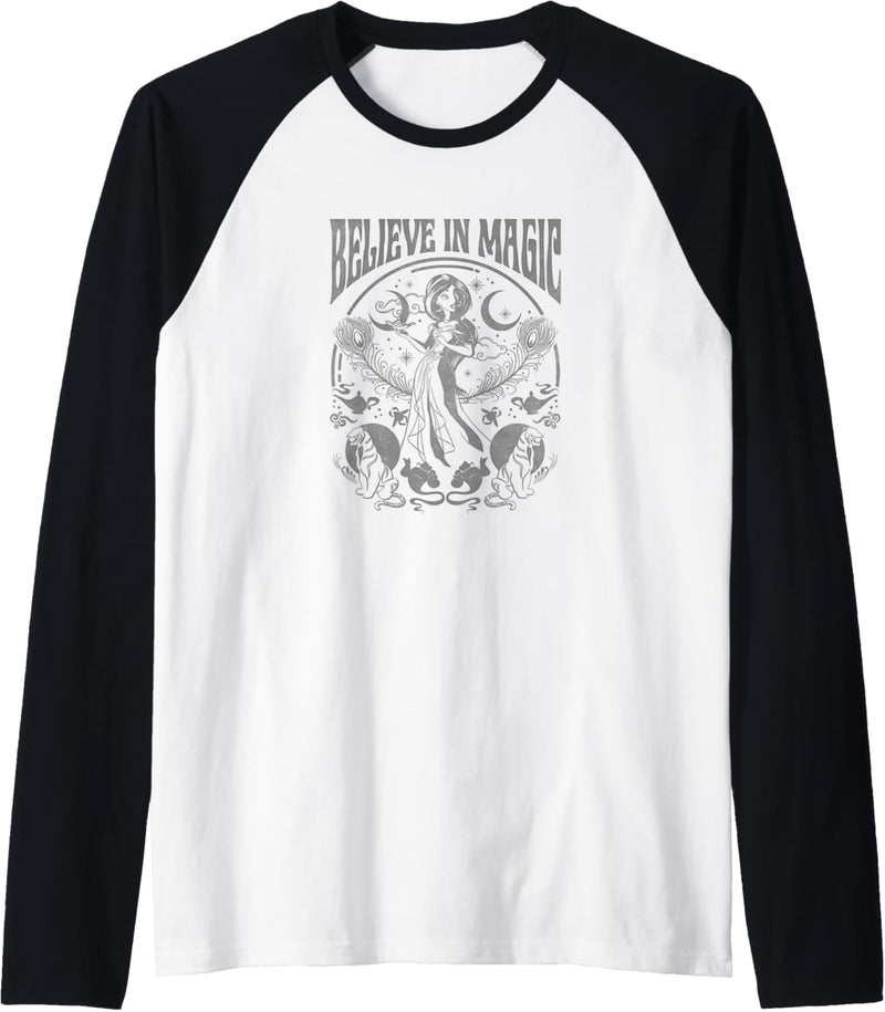 Disney Aladdin Jasmine Believe In Magic Collage Raglan