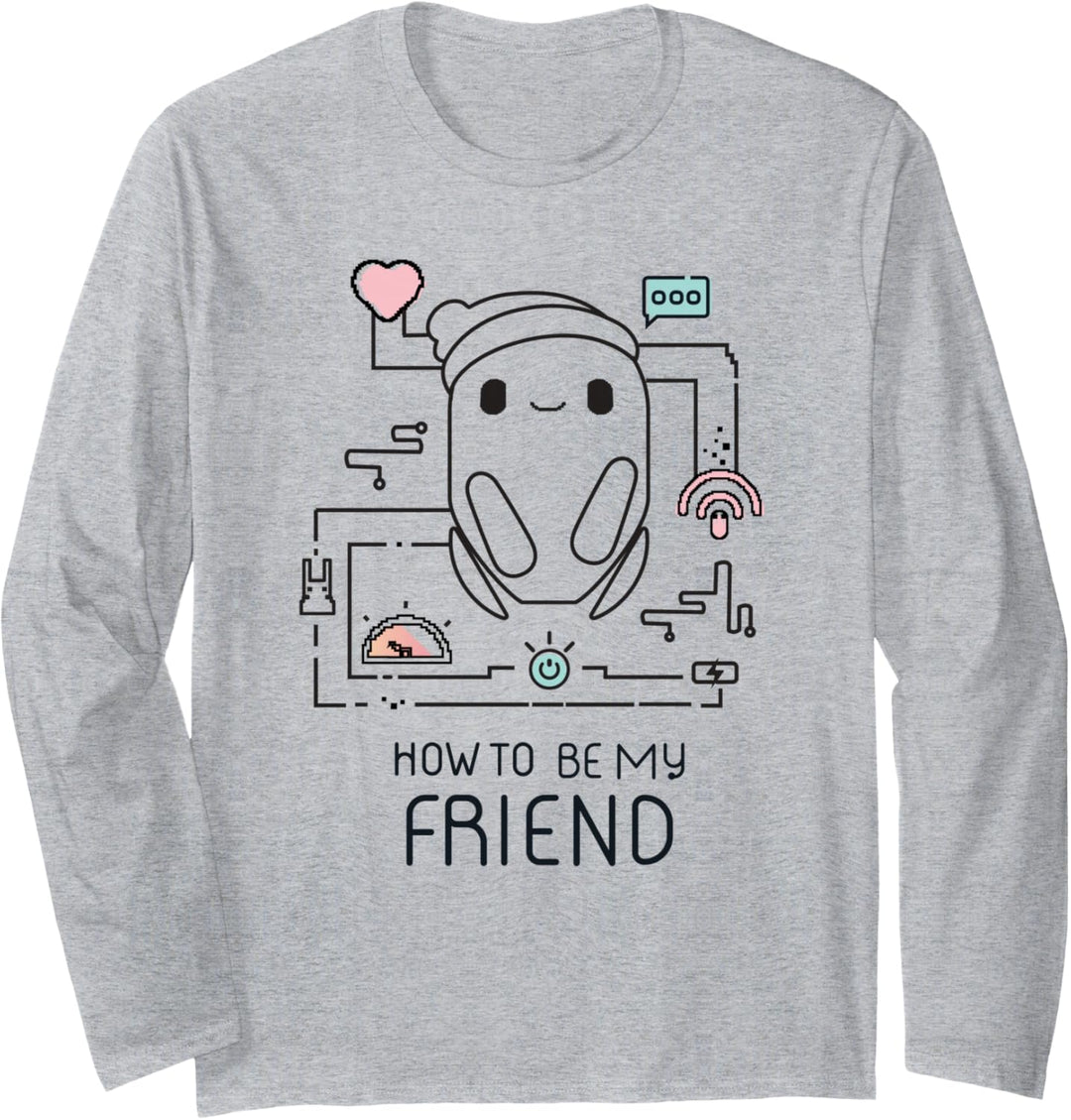 Ron’s Gone Wrong B-Bot How To Be My Friend Langarmshirt