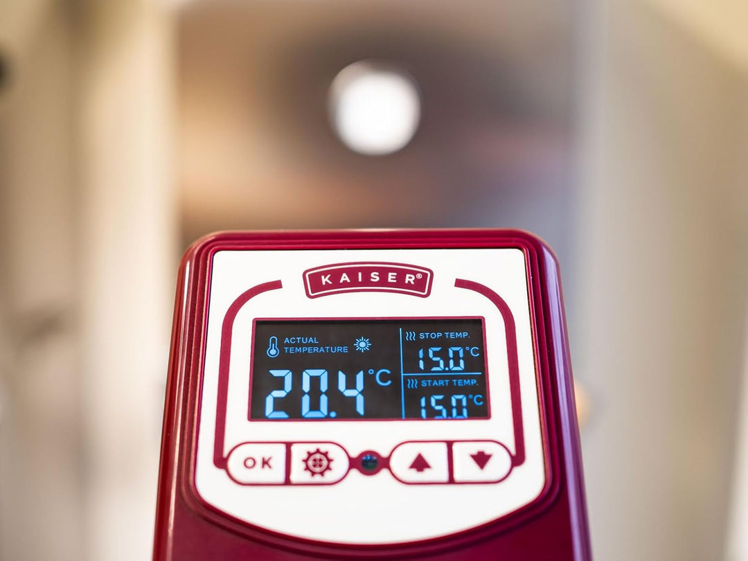 KAISER COMPANY Digitaler Thermostat für Räucheröfen – präzise Temperatursteuerung 15–130°C, Kalibrie