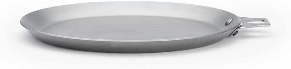 DE BUYER Crepe Pfanne, Edelstahl, silber, 26 cm, 27.9 x 20.1 x 10.9 cm