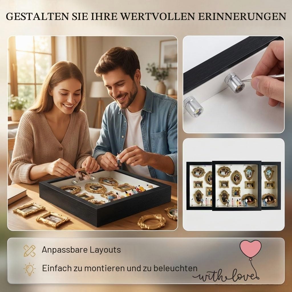 DIY Mini Museum Silhouette Box, DIY Mini Museum Bilderrahmen, Museum of Us