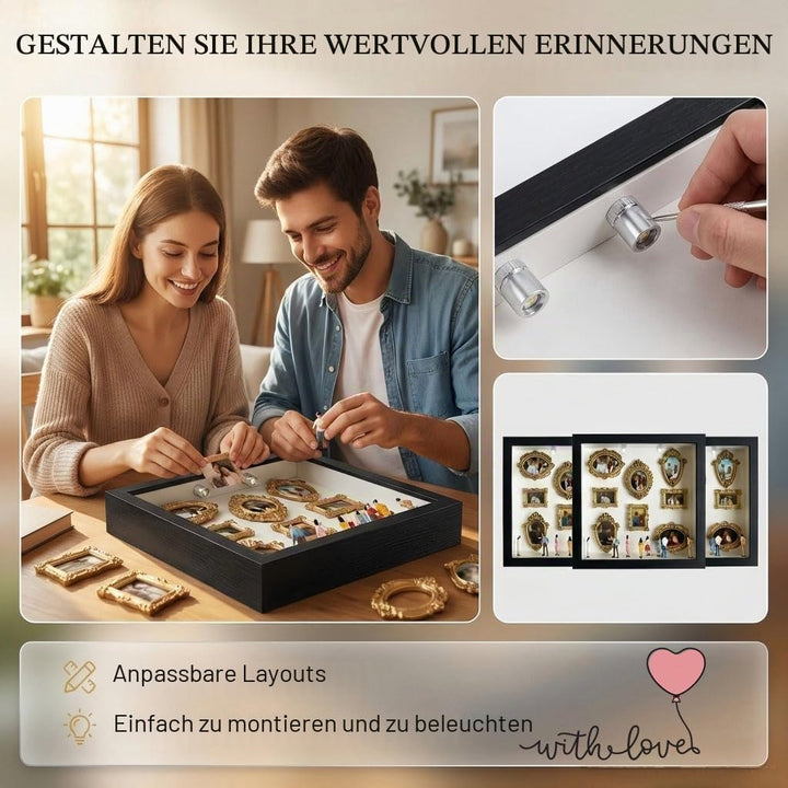 DIY Mini Museum Silhouette Box, DIY Mini Museum Bilderrahmen, Museum of Us