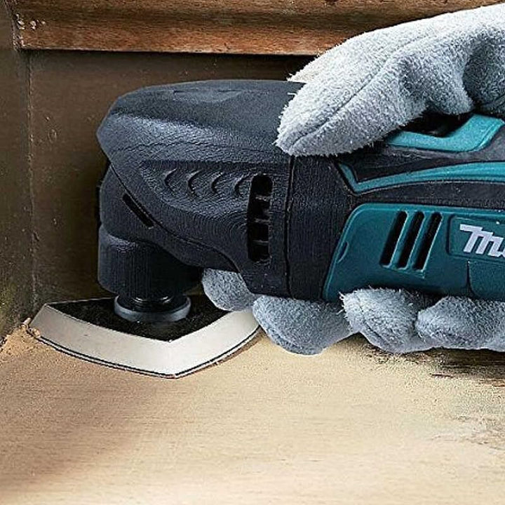 Makita DTM 51 RMJ 18V Li-Ion Akku Multifunktionswerkzeug im Makpac mit 2x 4,0 Ah Akku und Schnelllad