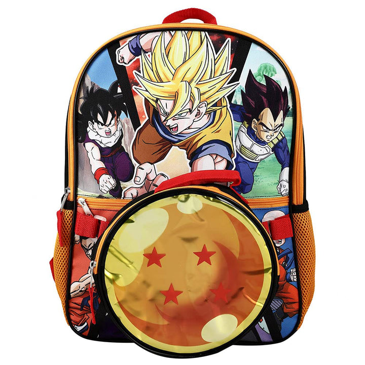 Dragon Ball Z Sublimierter Rucksack und Lunchtasche
