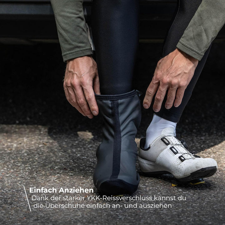BBB Cycling Fahrrad Überschuhe für Herren und Damen | Regenschutz Wasserabweisend Uberschuhe für Ren