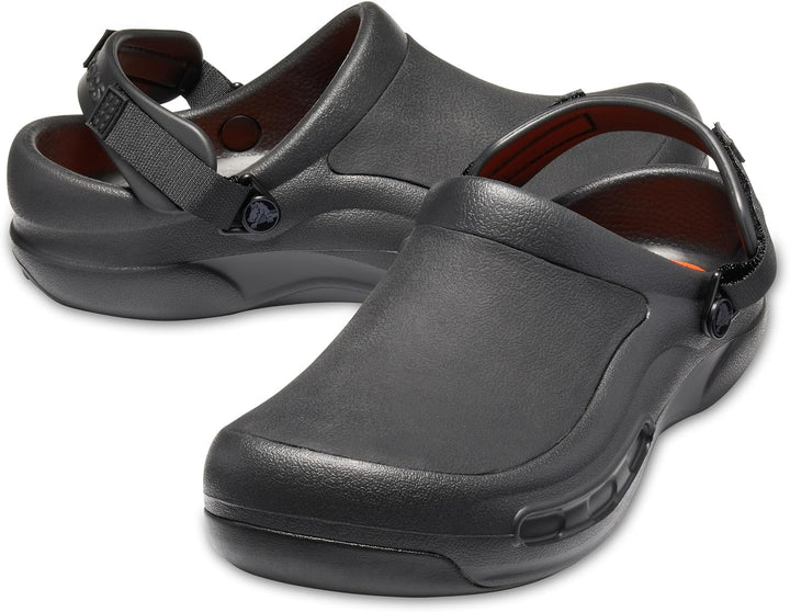 Crocs Unisex Bistro Pro Literide Clog Holzschuh 36/37 EU Schwarz, 36/37 EU Schwarz