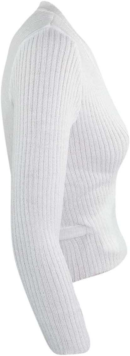 Intermezzo Damen Ballett Wickeljacke/Weste 6811 Jersey Elipor - Made in Spain M Weiss, M Weiß