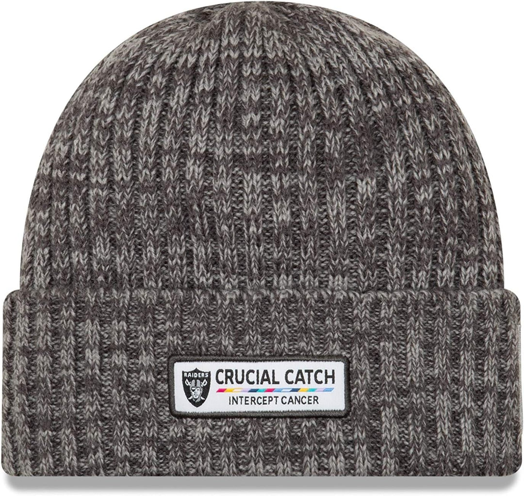 New Era NFL Strick Mütze - Crucial Catch Oakland Raiders
