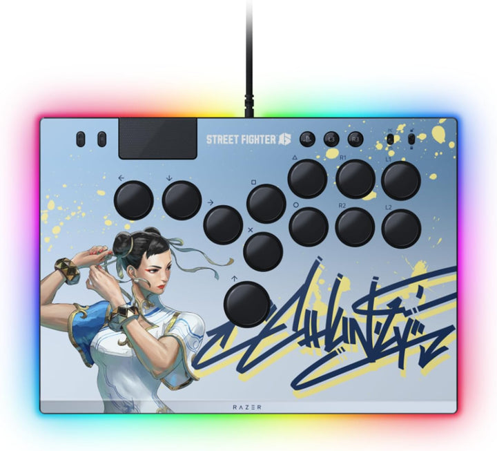 Razer Kitsune - Optischer All-Button-Arcade-Controller für PS5 und PC (Layout mit 4 präzisen Bewegun