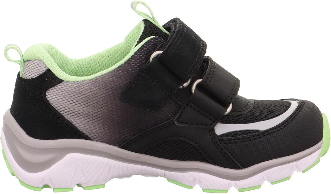 Superfit SPORT5 Sneaker Gore-Tex 1-000236 Jungen 25 EU Weit Schwarz Hellgrün 0020, 25 EU Weit Schwar