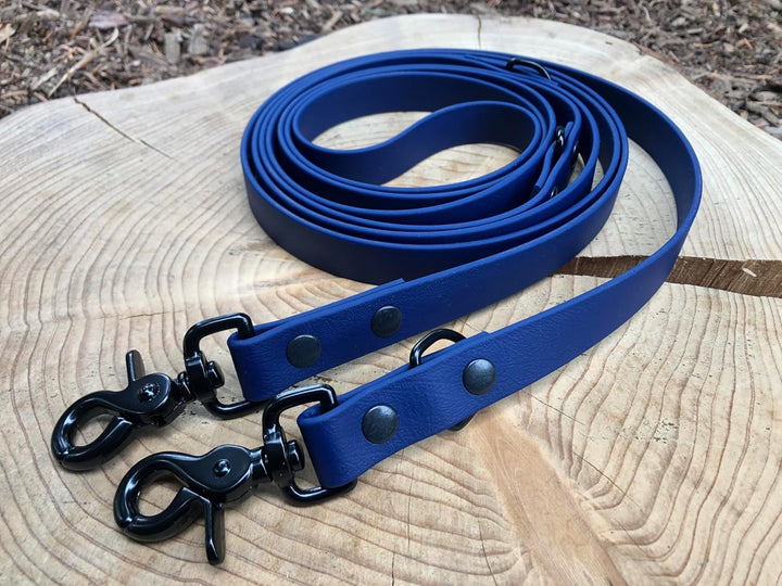 3-fach verstellbare Leine aus Biothane, handsfree leash, Hundeleine in verschiedenen längen (2 Meter
