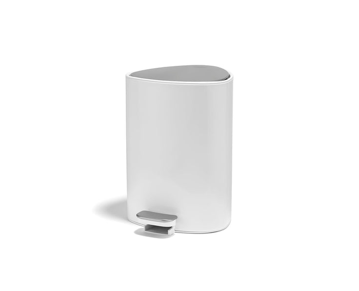 Joseph Joseph EasyStore 5L Treteimer, Edelstahl Mülleimer mit Mülltütenfach, Soft-Close, Bad & Schla