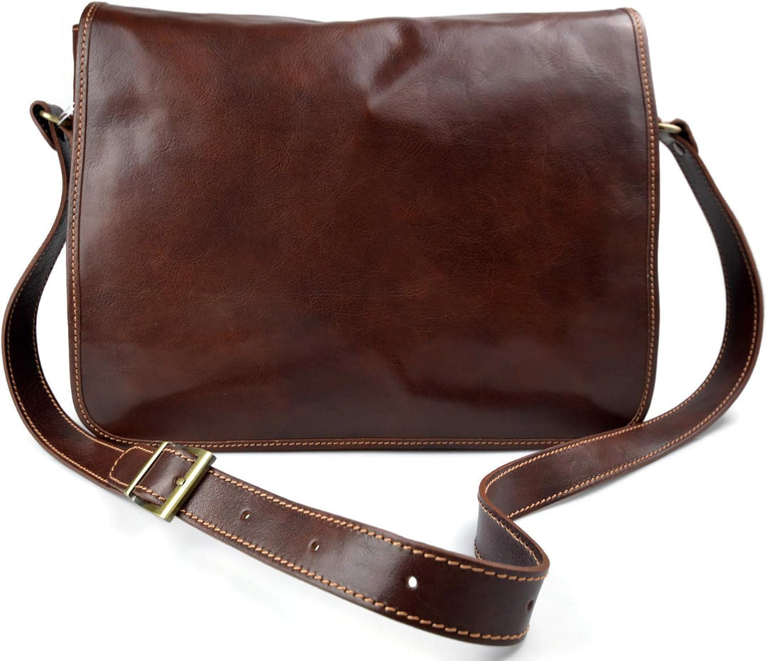 Leder messenger umhängetasche briefträger kuriertasche schultertasche aktentasche messenger ledertas