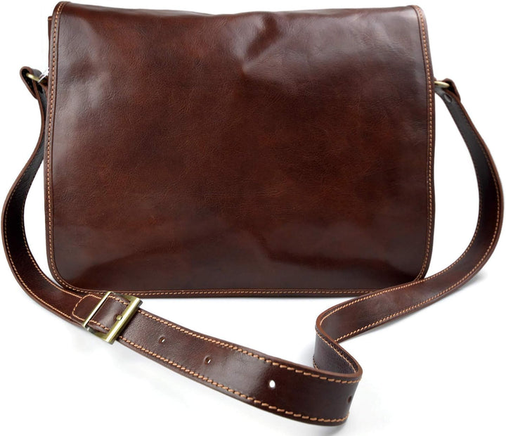 Leder messenger umhängetasche briefträger kuriertasche schultertasche aktentasche messenger ledertas
