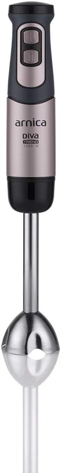 arnica Diva Trend Set 1200 Watt, Vielseitiges Stabmixer Set. Zerkleinern, Pürieren und Mixen in nur