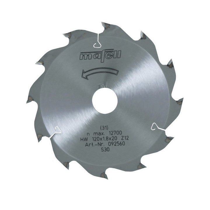Sägeblatt-HM, 120 x 1,2/1,8 x 20 mm, Z 40, FZ/TR