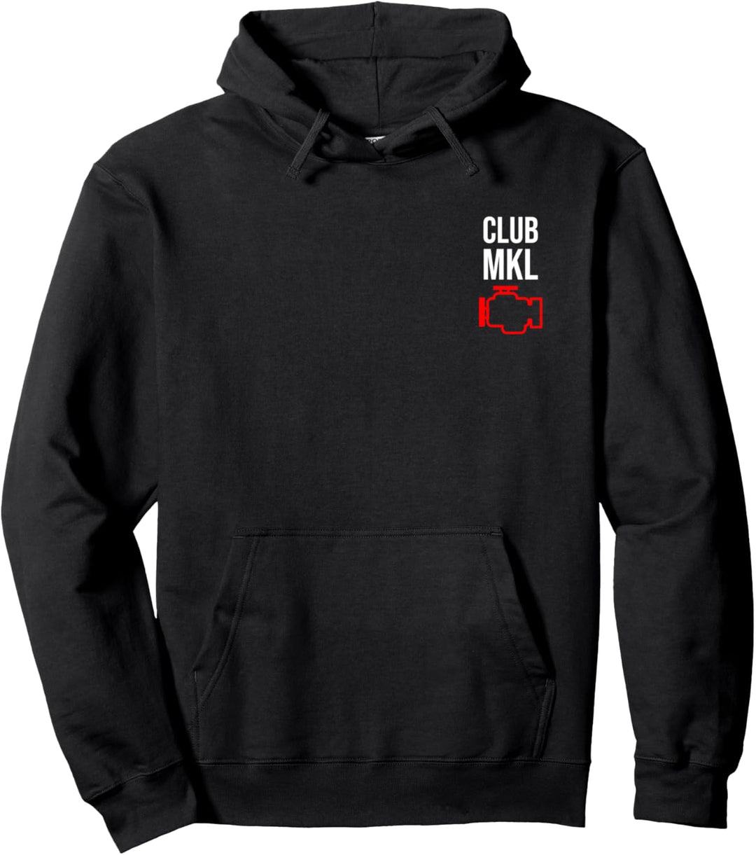 Club MKL Pfuscher Motorkontrollleuchte Pullover Hoodie