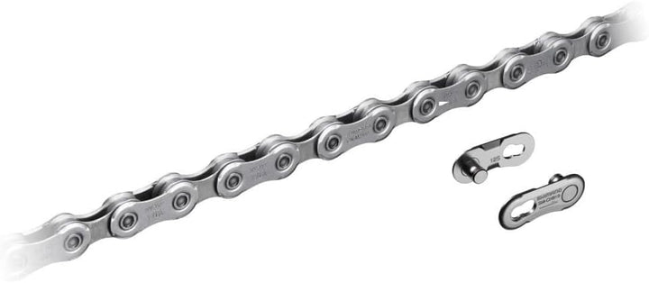 Shimano Unisex – Erwachsene M 7100 Kette, Black/Gray, 12 Fach