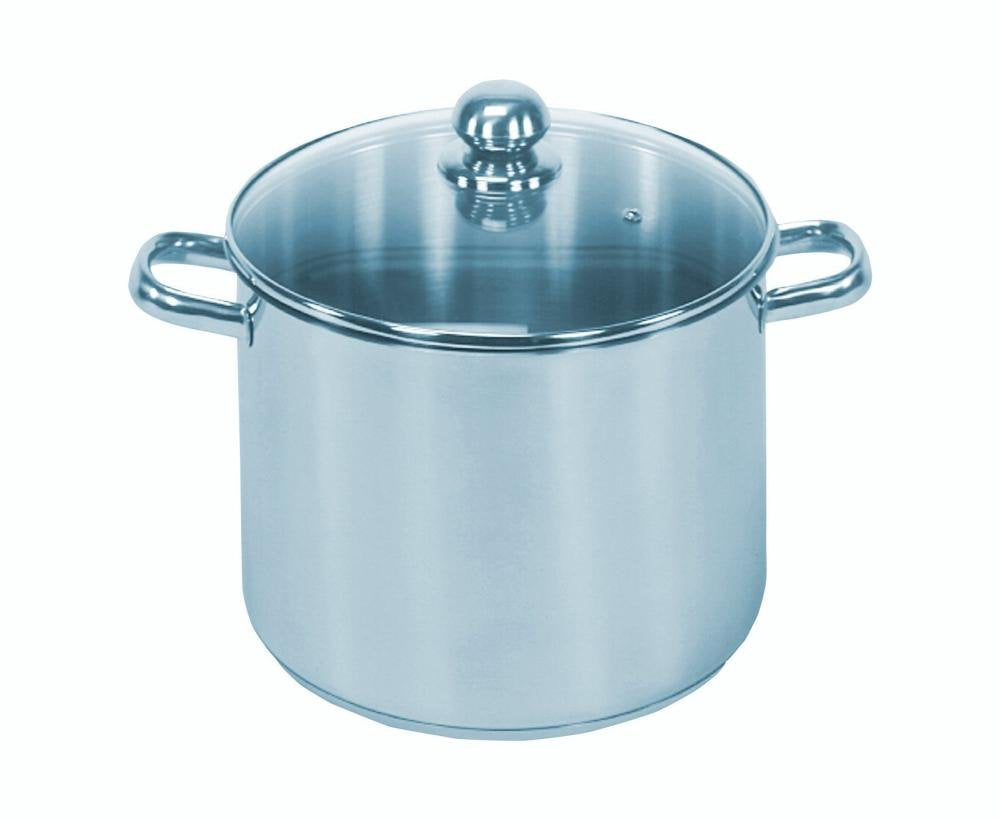Karl Krüger Topf, Edelstahl, 17 Liter Jumbotopf 17 Liter, Jumbotopf 17 Liter