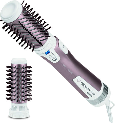 Rowenta Warmluftbürste CF9540 Brush Activ Premium Care | Mit Naturborsten | Kaschmir-Keratin-Beschic