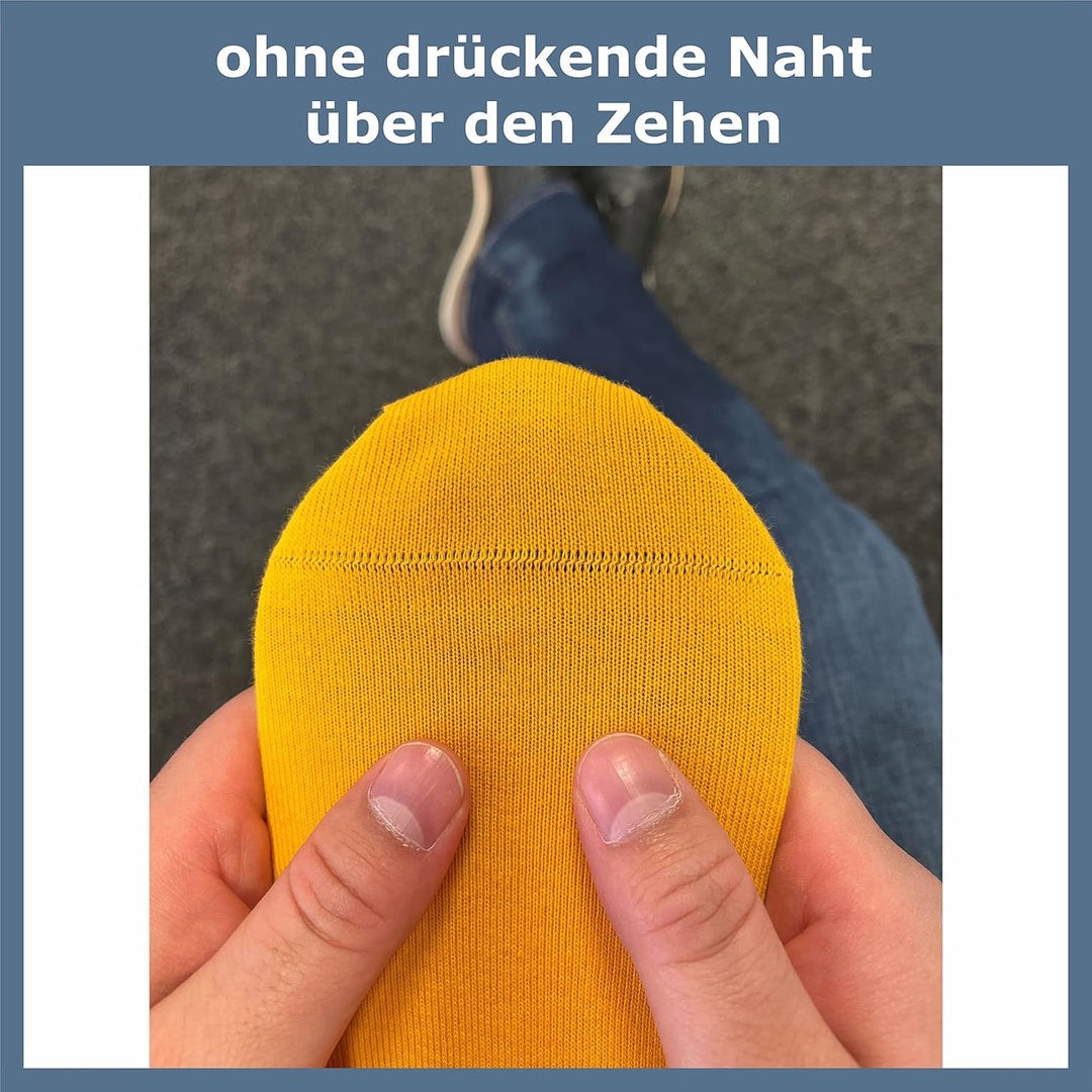 ca·wa·so Herren Socken aus 100% Baumwolle | Reine Baumwollsocken im 10er-Set | Freizeitsocken ohne N