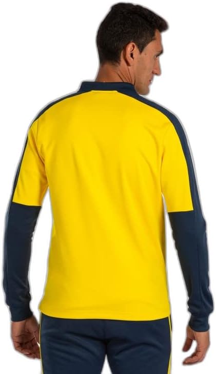 Joma Herren Eco Championship Sweatshirt Sweatshirt 6XS Gelb Marineblau, 6XS Gelb Marineblau